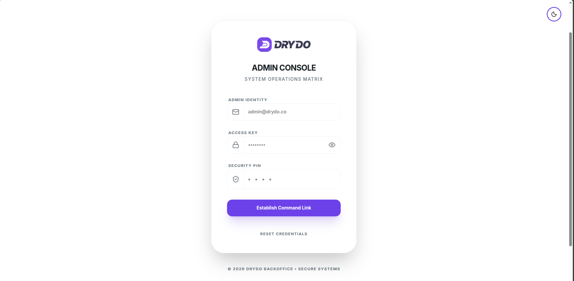 BO Dashboard
